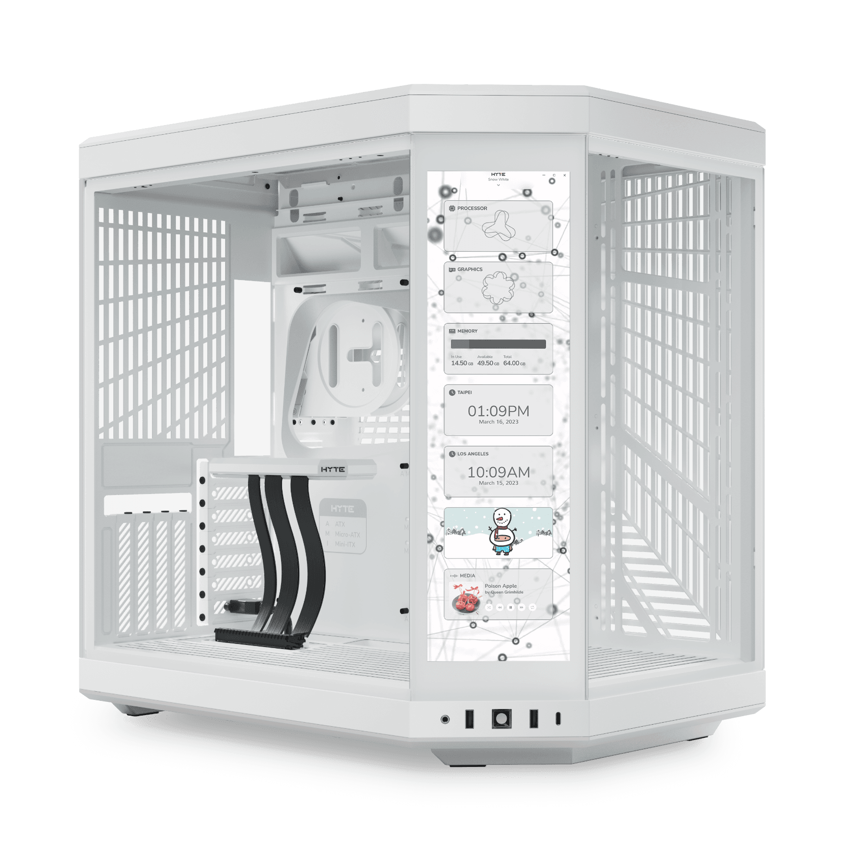 HYTE Launches Y60 Mid-Tower PC Case - A New Angle on Design