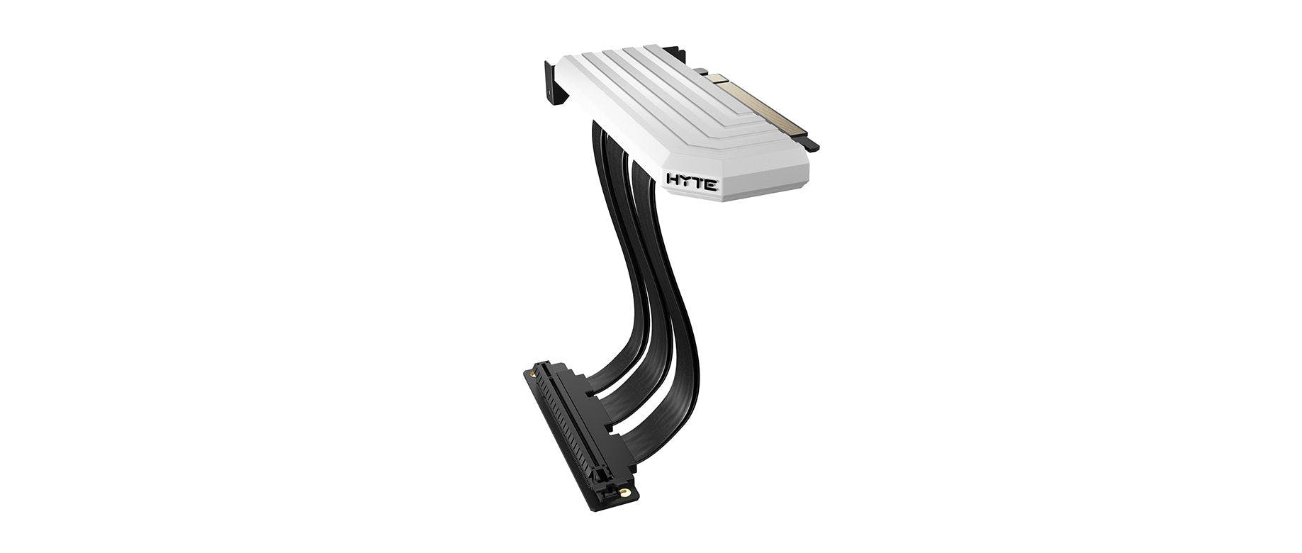 PCIE40 4.0 Luxury Riser Cable - White