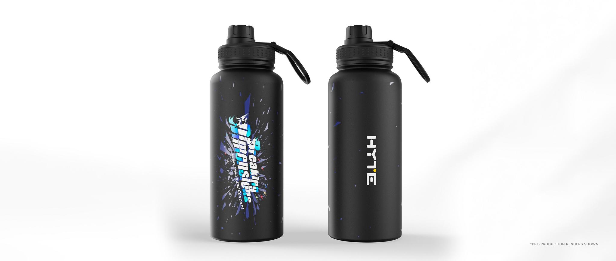 hololive English 2nd Concert "Breaking Dimensions" Water Bottle & Desk Pad Bundle