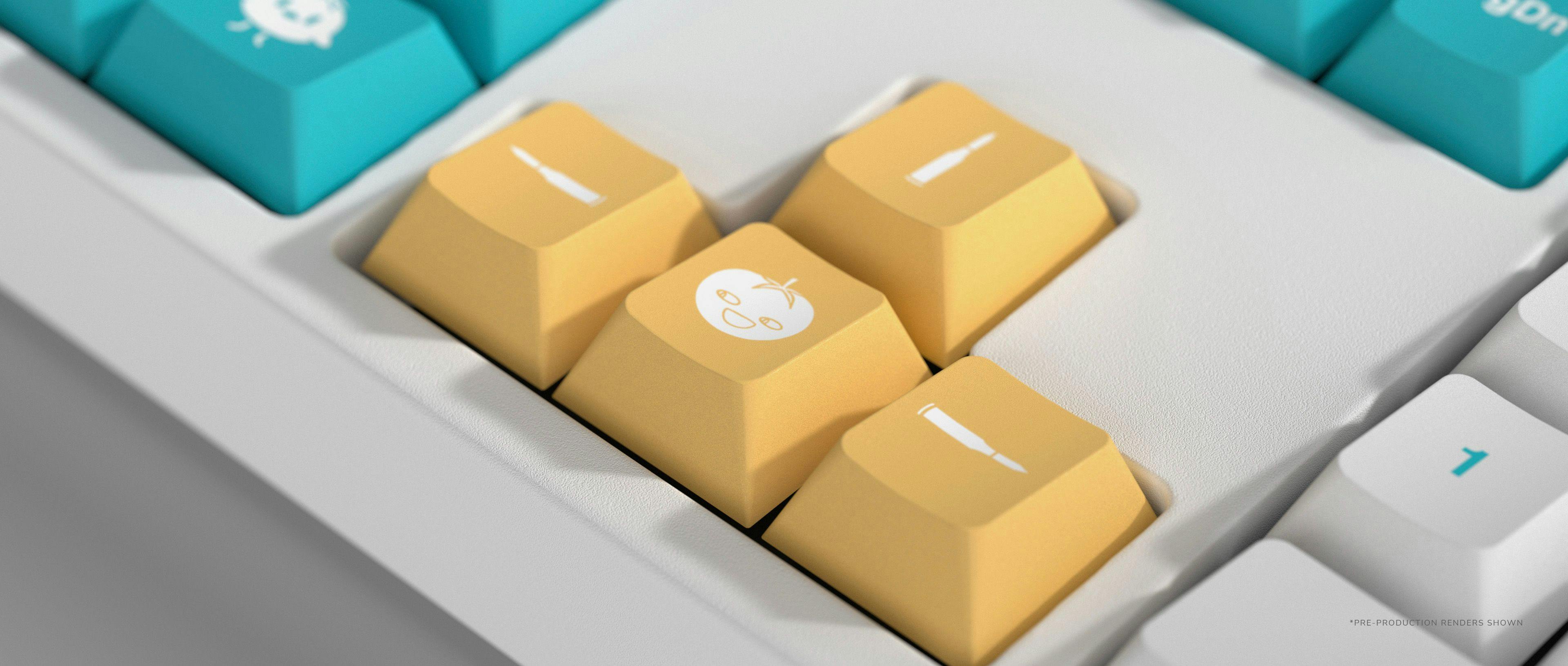 Dokibird Keycap Set