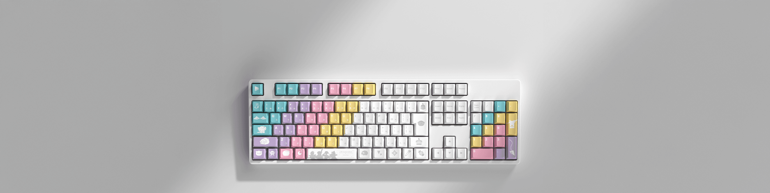 hololive 4th Generation Keycap Set