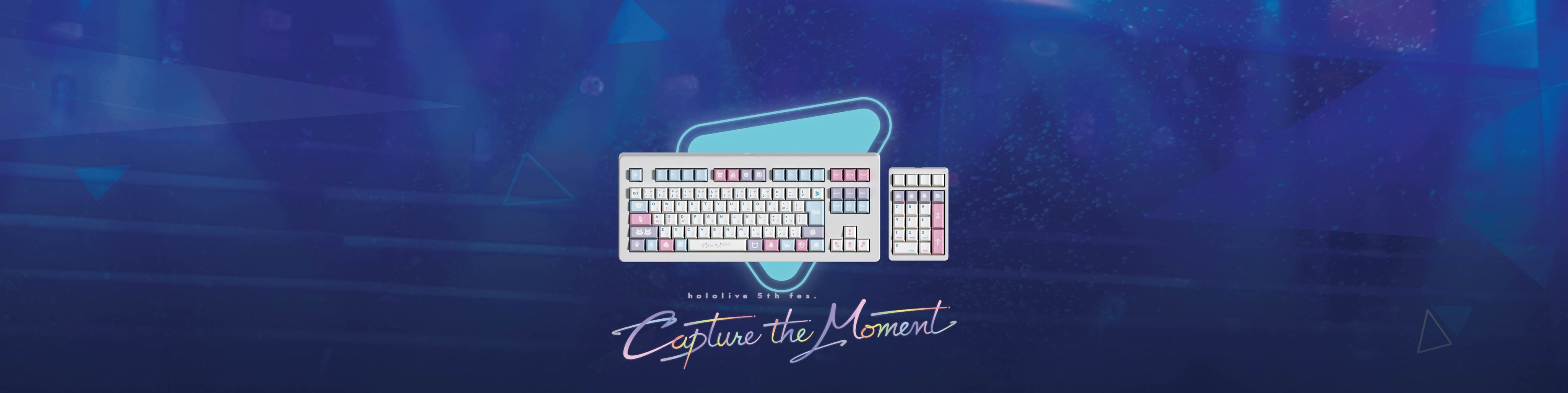 hololive GAMERS Capture the Moment Keycaps