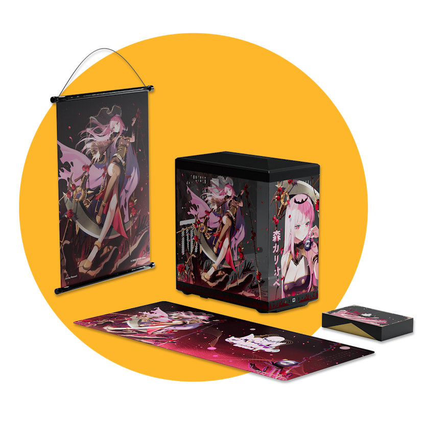 Mori Calliope Y40 + Desk Pad + Gift Box Bundle