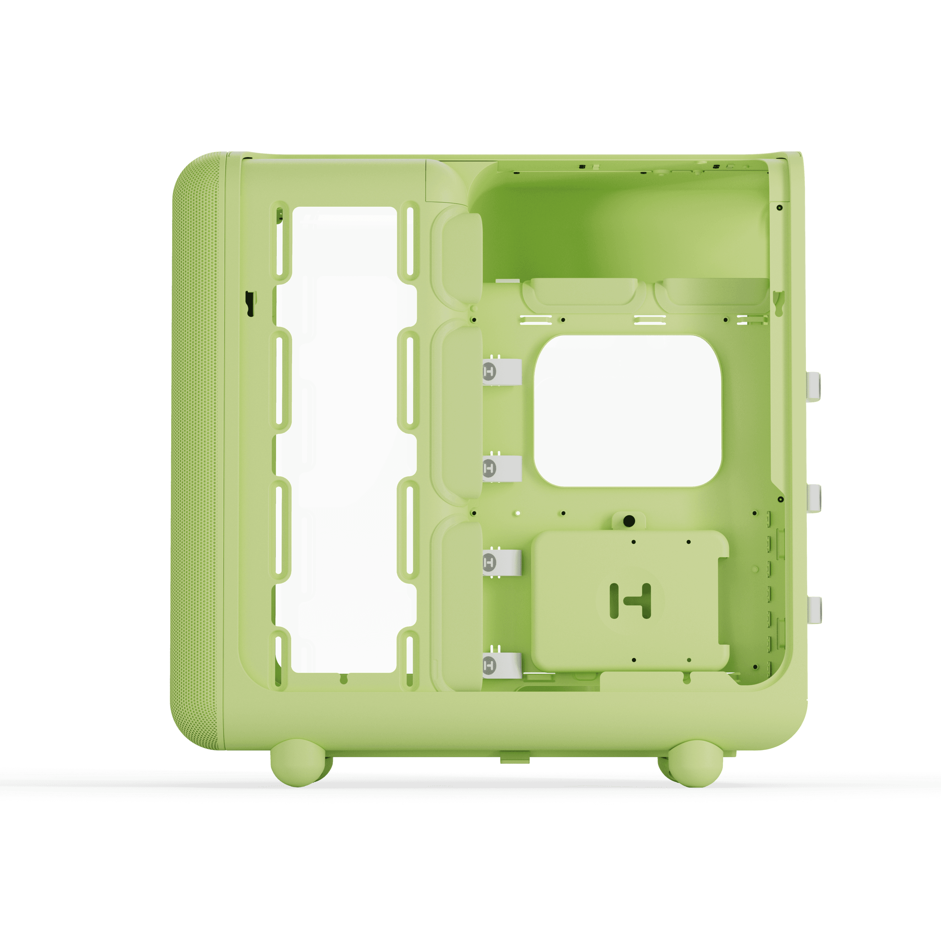 HYTE X50 Cable Management & Routing Channels