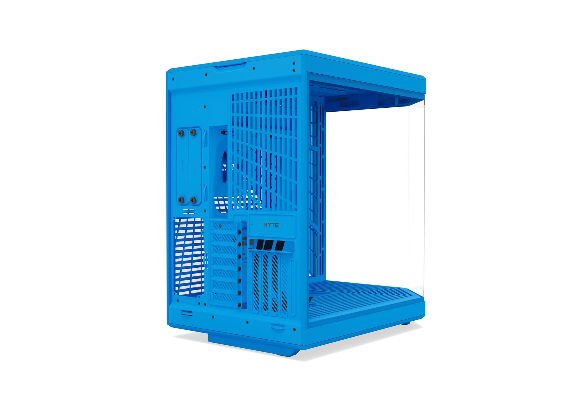Y70 - Our New PC Case with LCD Screen - Blueberry Milk | HYTE