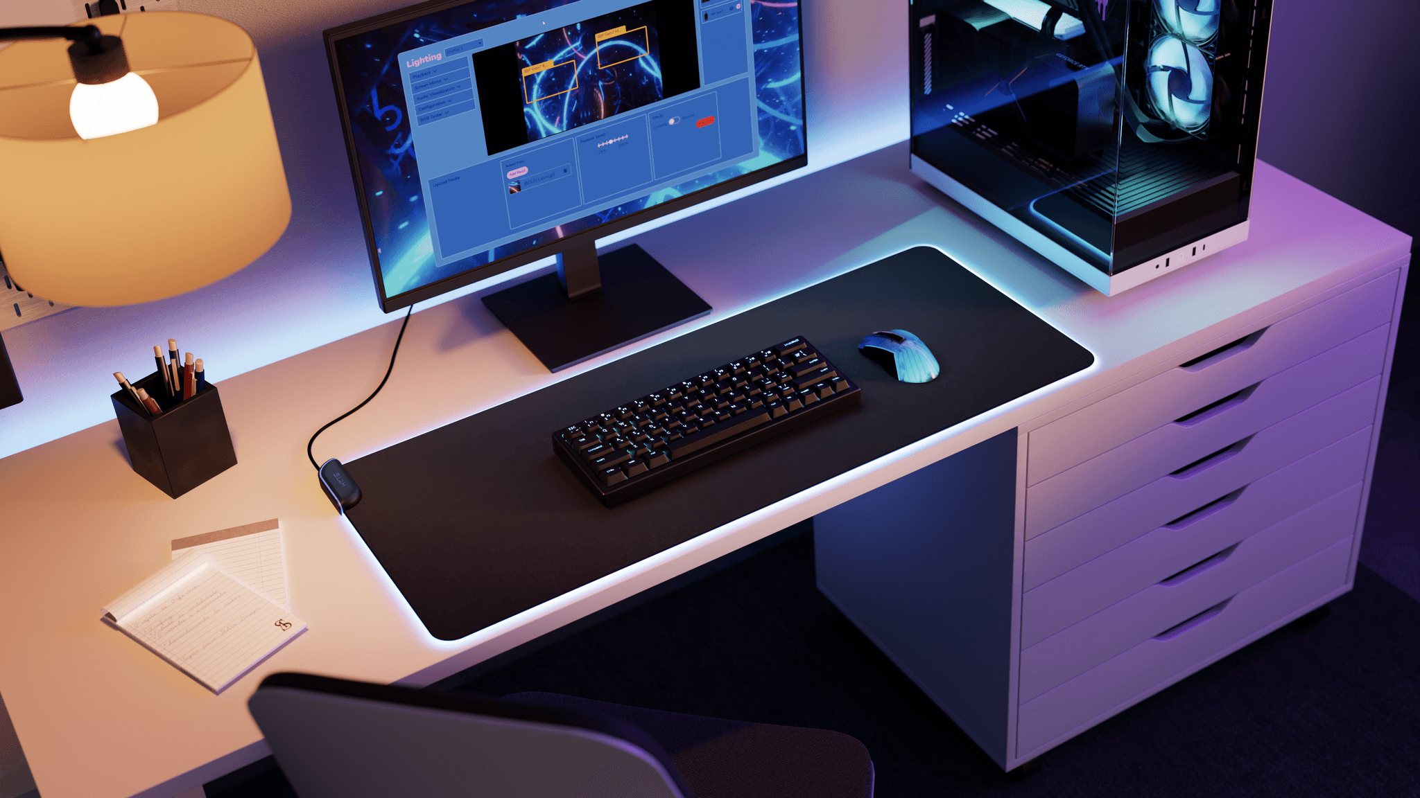 How To Guide on Controlling Your RGB Lighting on Your PC | HYTE